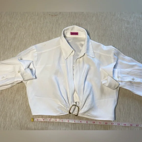 Gauge81 Thebes Linen Blend Top Size XSmall - Picture 8 of 14